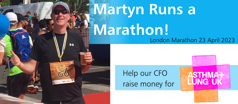 Filtermist CFO to run London Marathon for Asthma+Lung UK
